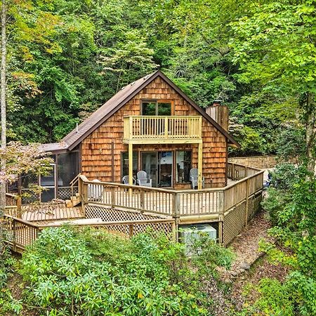 Rustic Sevierville Cabin Hot Tub And Mountain Views Exterior photo